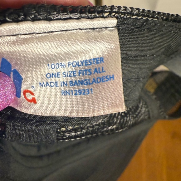 Black and Gray Trucker Hat with Western Embroidery - Picture 2 of 5